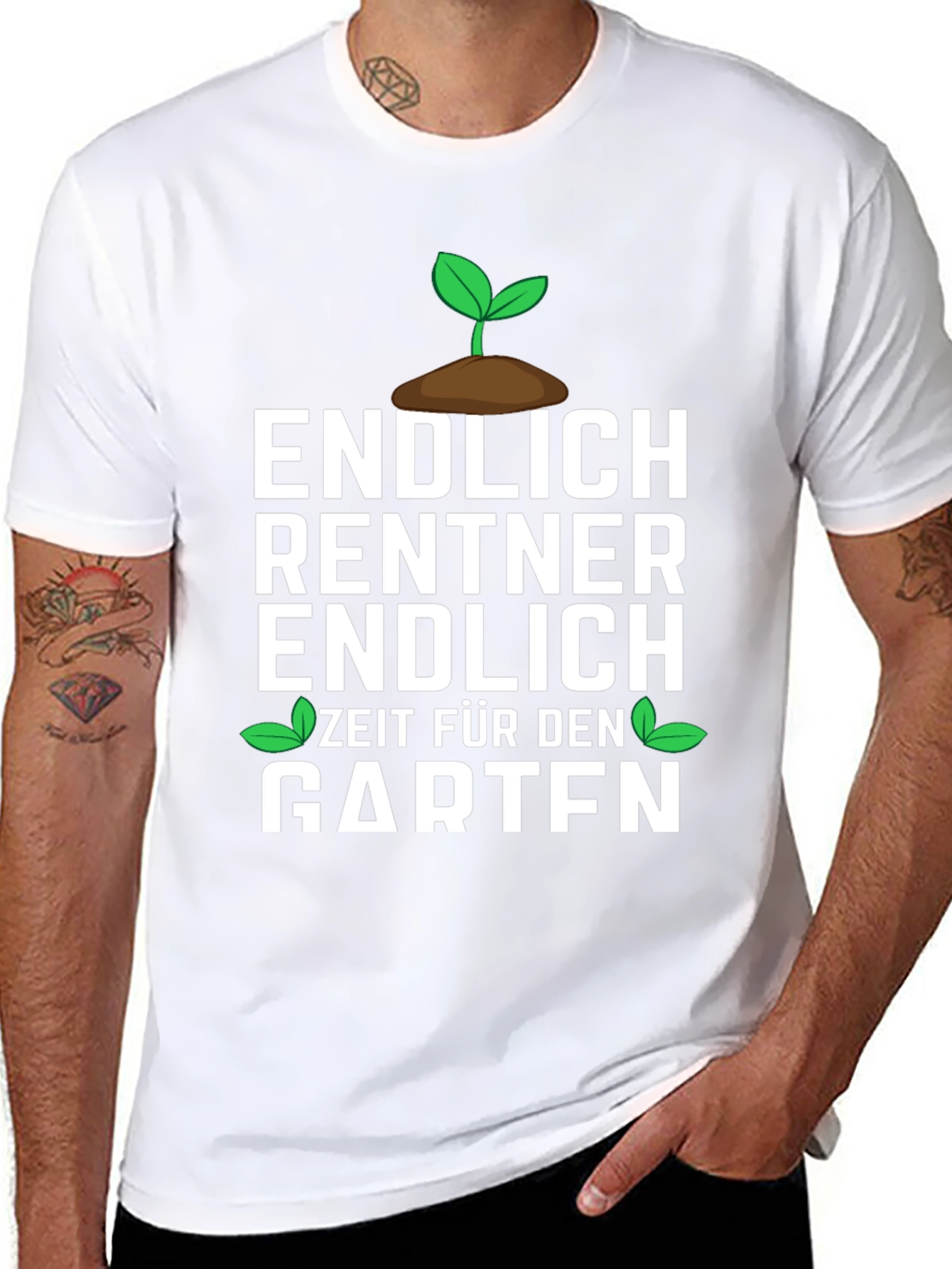 Finally Retired Gardener T-Shirt