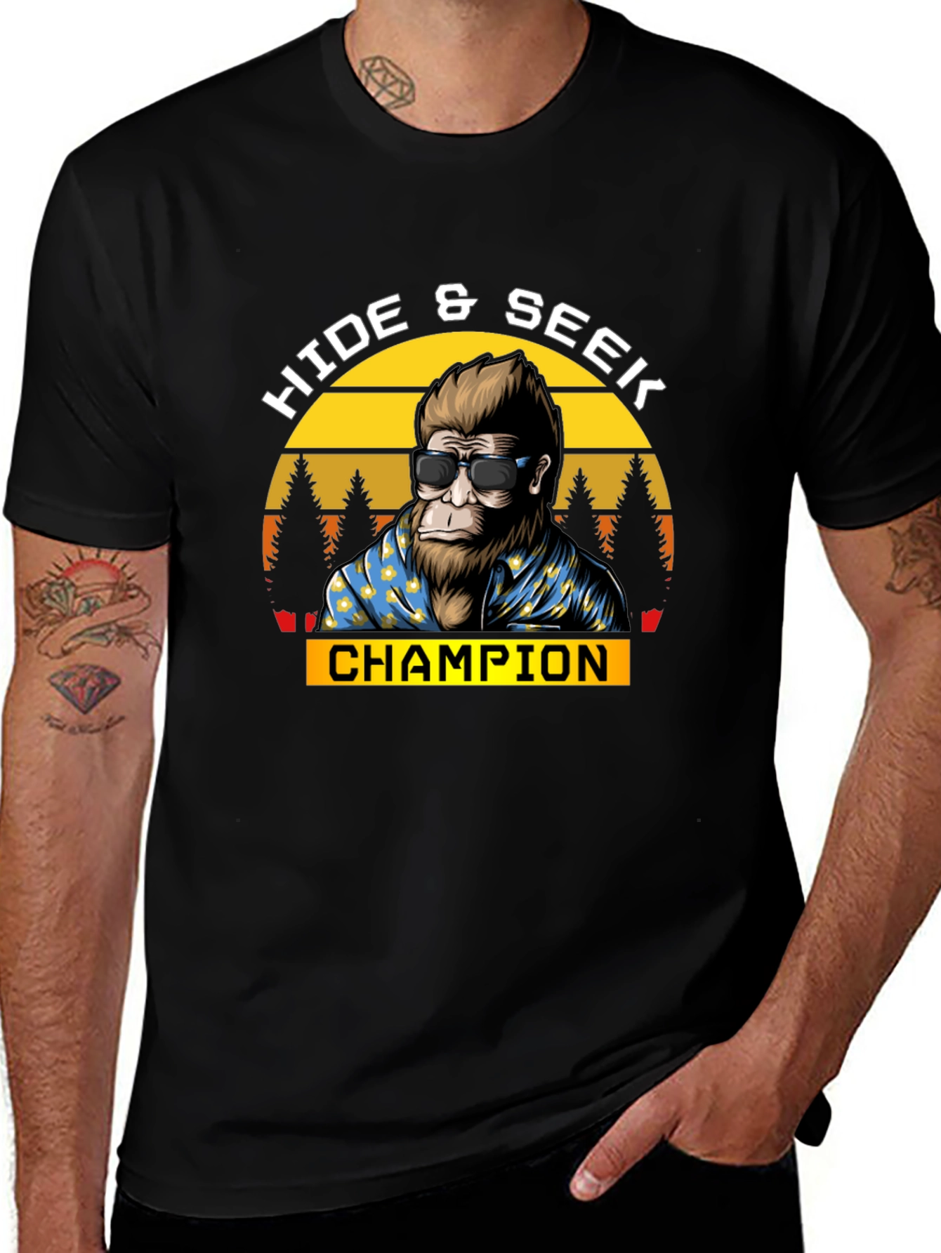 Hide & Seek Champion Bigfoot T-Shirt