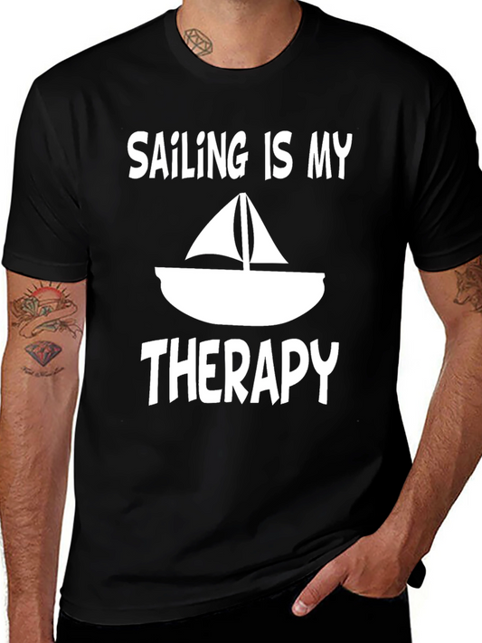 Sailing Is My Therapy Graphic Tee
