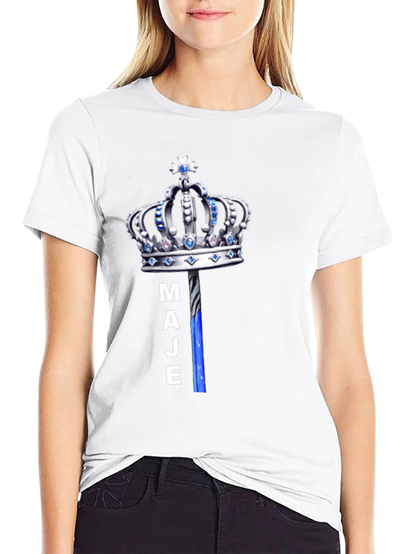 Majestic Crown Tee - Royal Style