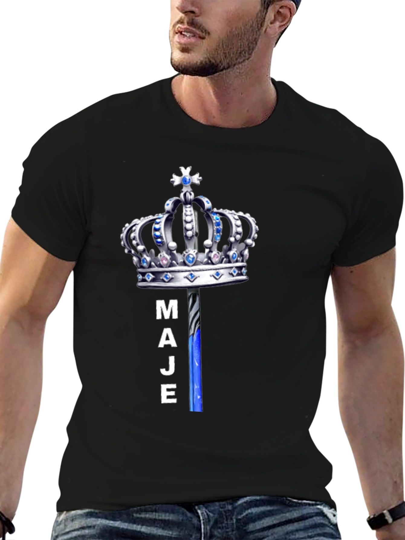 Majestic Crown Tee - Royal Style