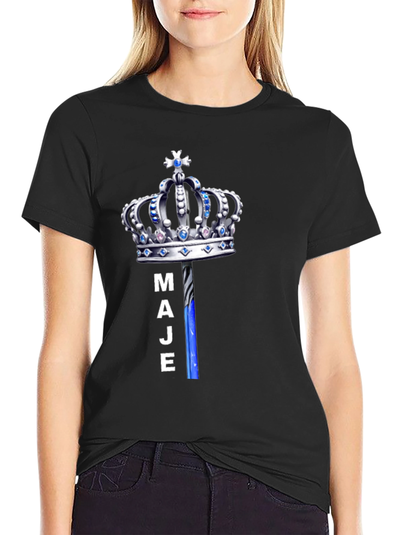 Majestic Crown Tee - Royal Style
