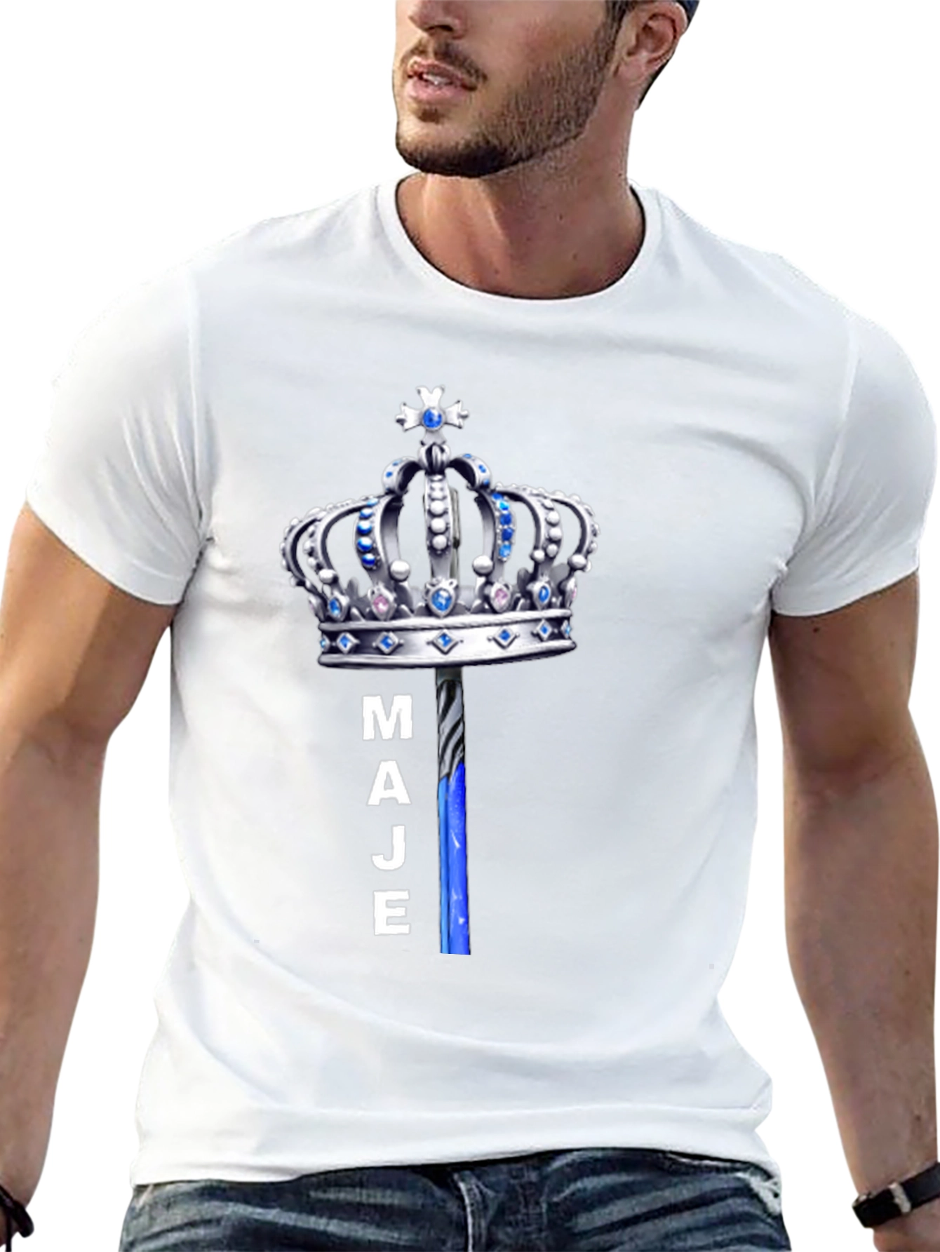 Majestic Crown Tee - Royal Style