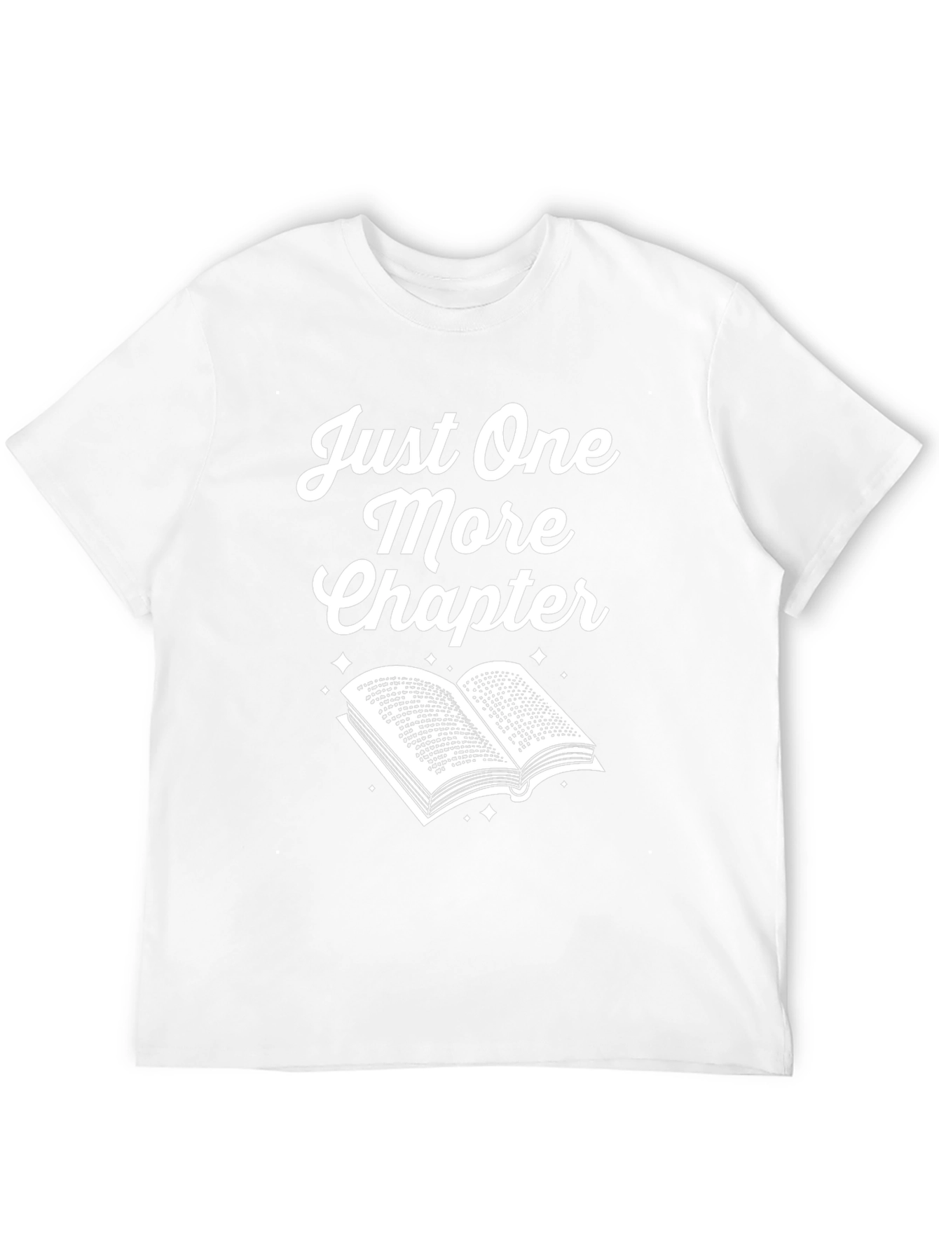 Just One More Chapter Black Graphic T-Shirt