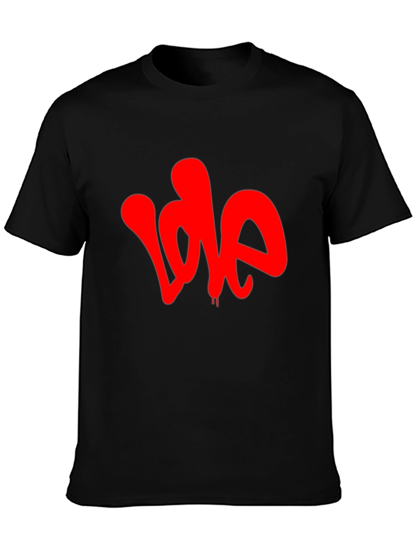 Bold Graphic Black T-Shirt