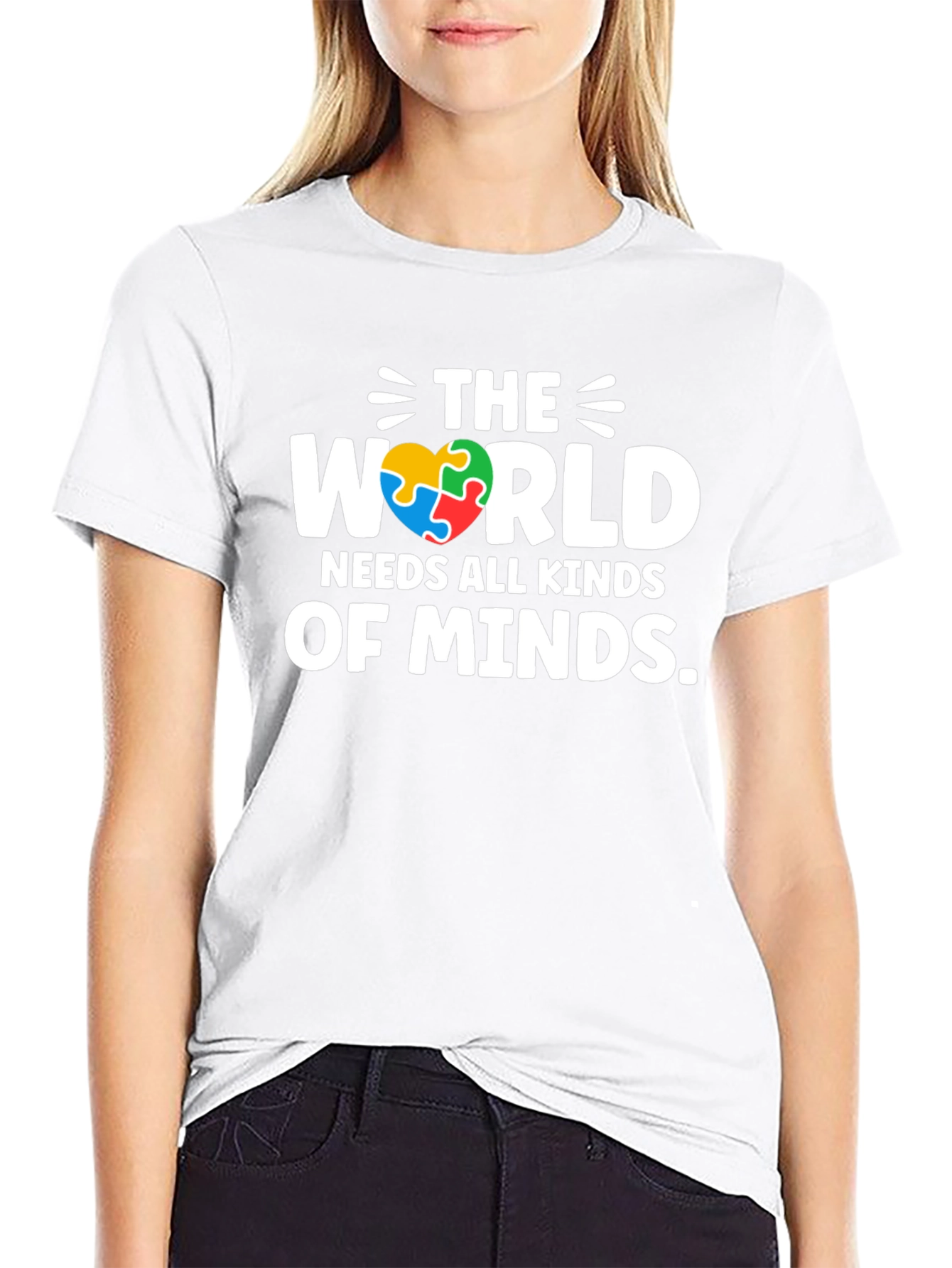 Autism Awareness T-Shirt All Kinds of Minds