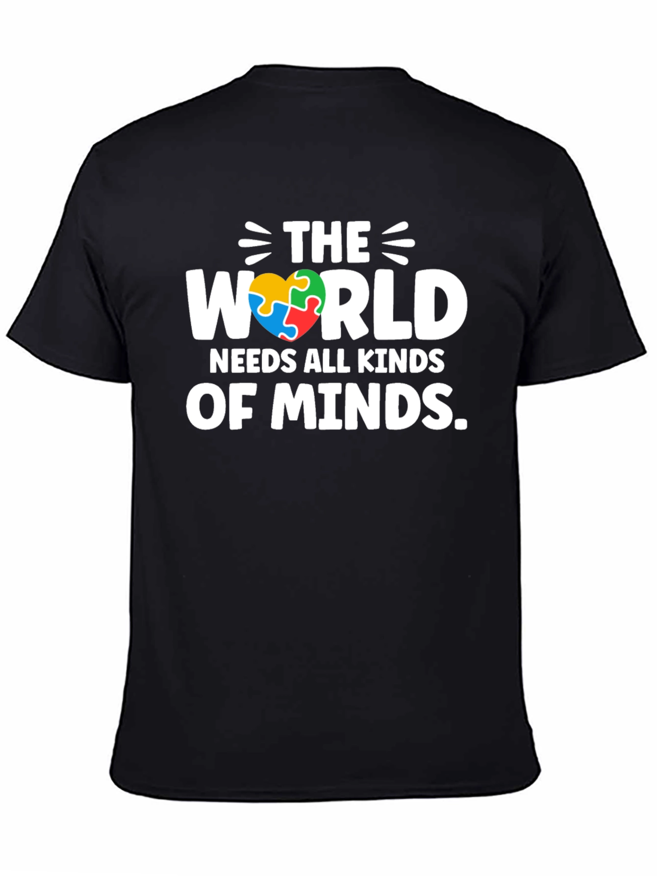 Autism Awareness T-Shirt All Kinds of Minds
