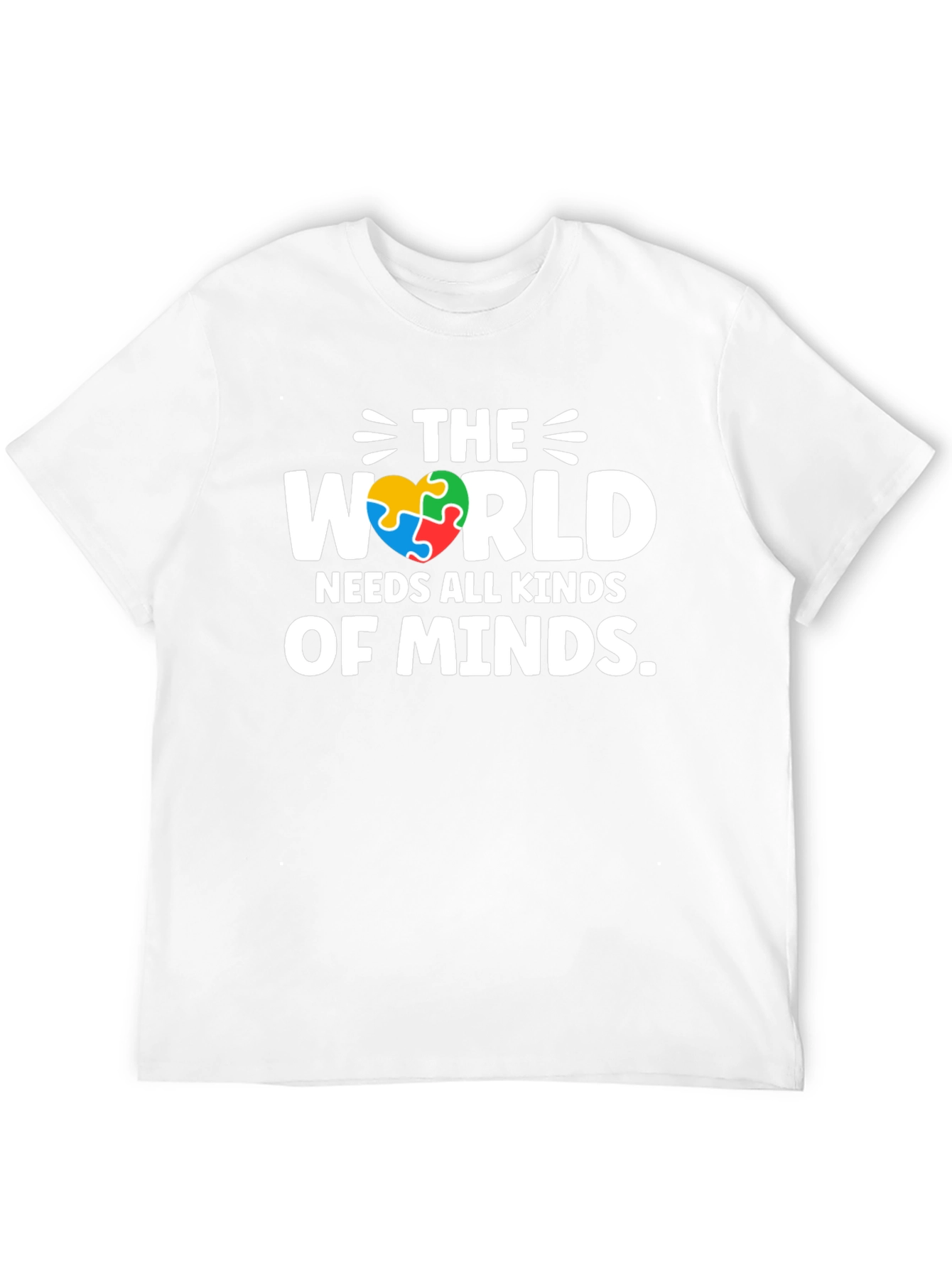 Autism Awareness T-Shirt All Kinds of Minds