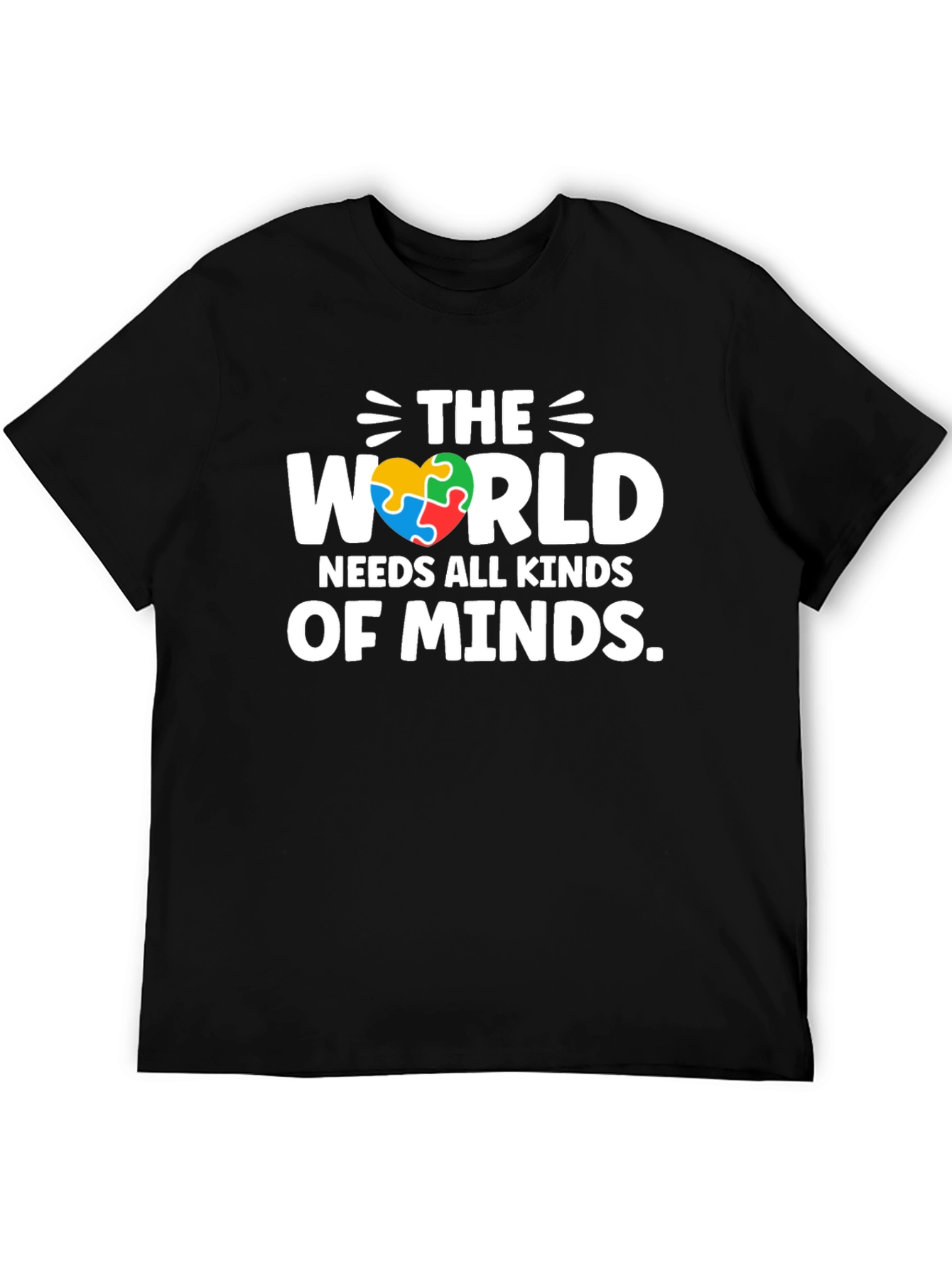 Autism Awareness T-Shirt All Kinds of Minds