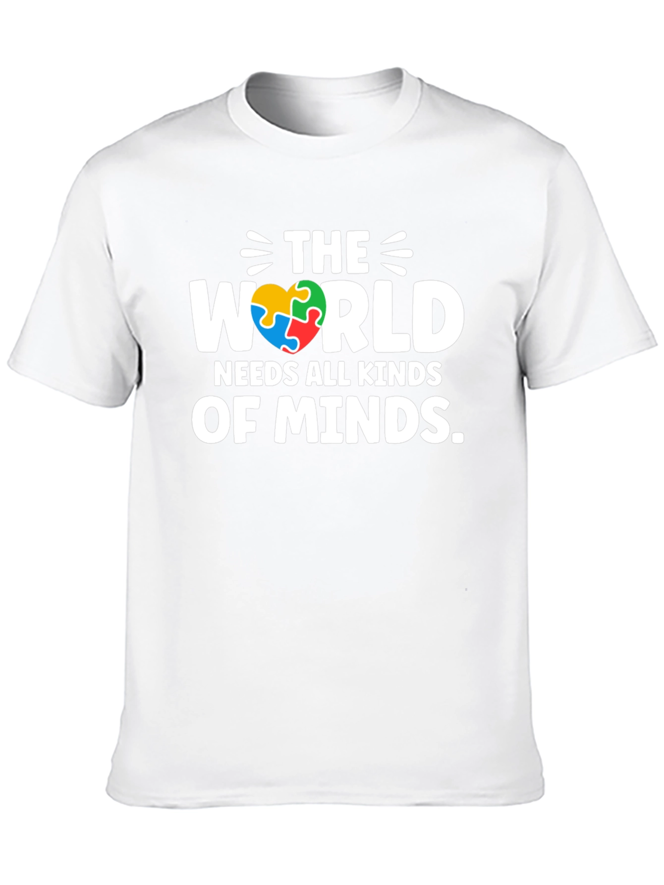 Autism Awareness T-Shirt All Kinds of Minds