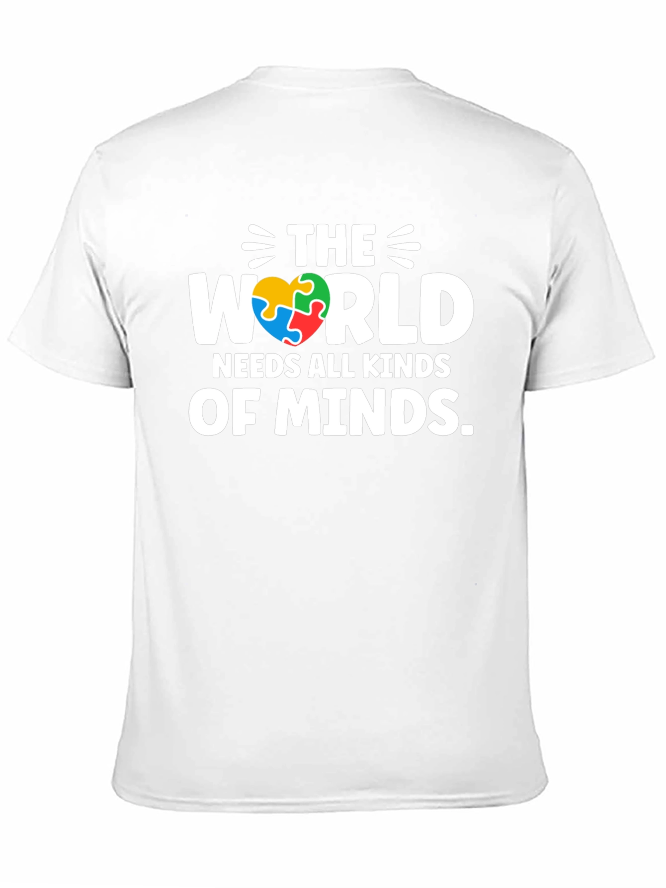 Autism Awareness T-Shirt All Kinds of Minds