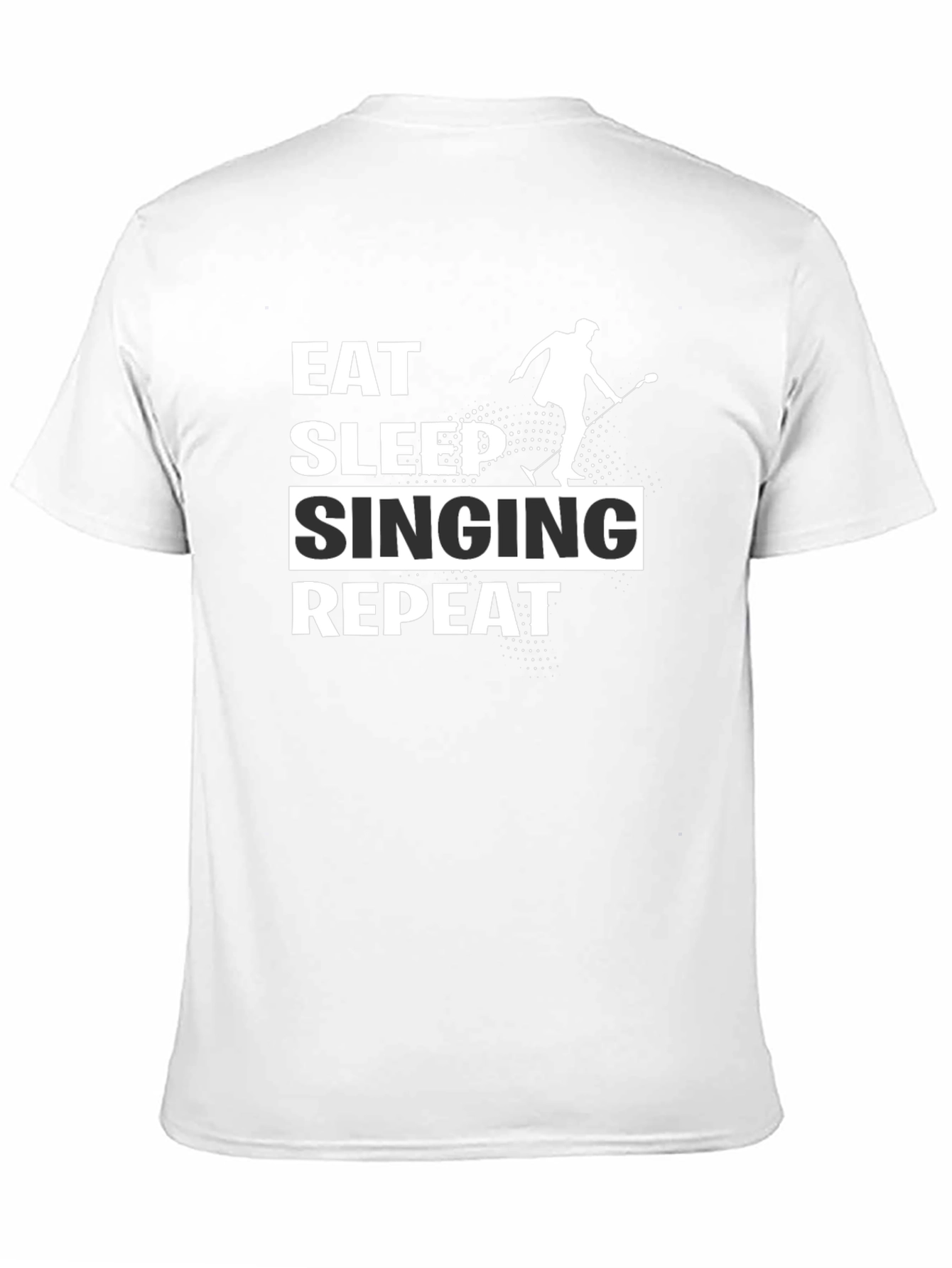 Eat Sleep Singing Repeat T-Shirt
