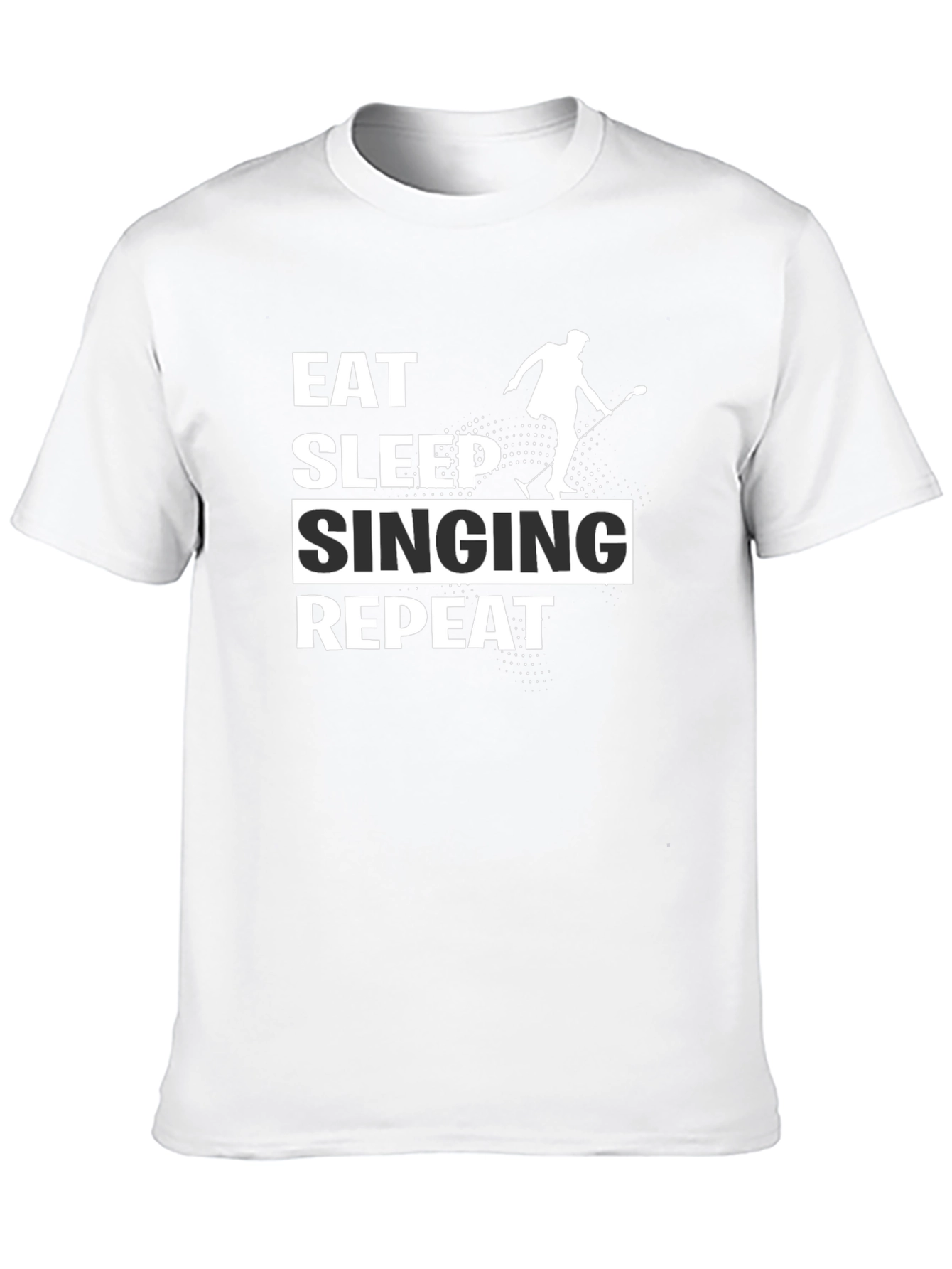 Eat Sleep Singing Repeat T-Shirt