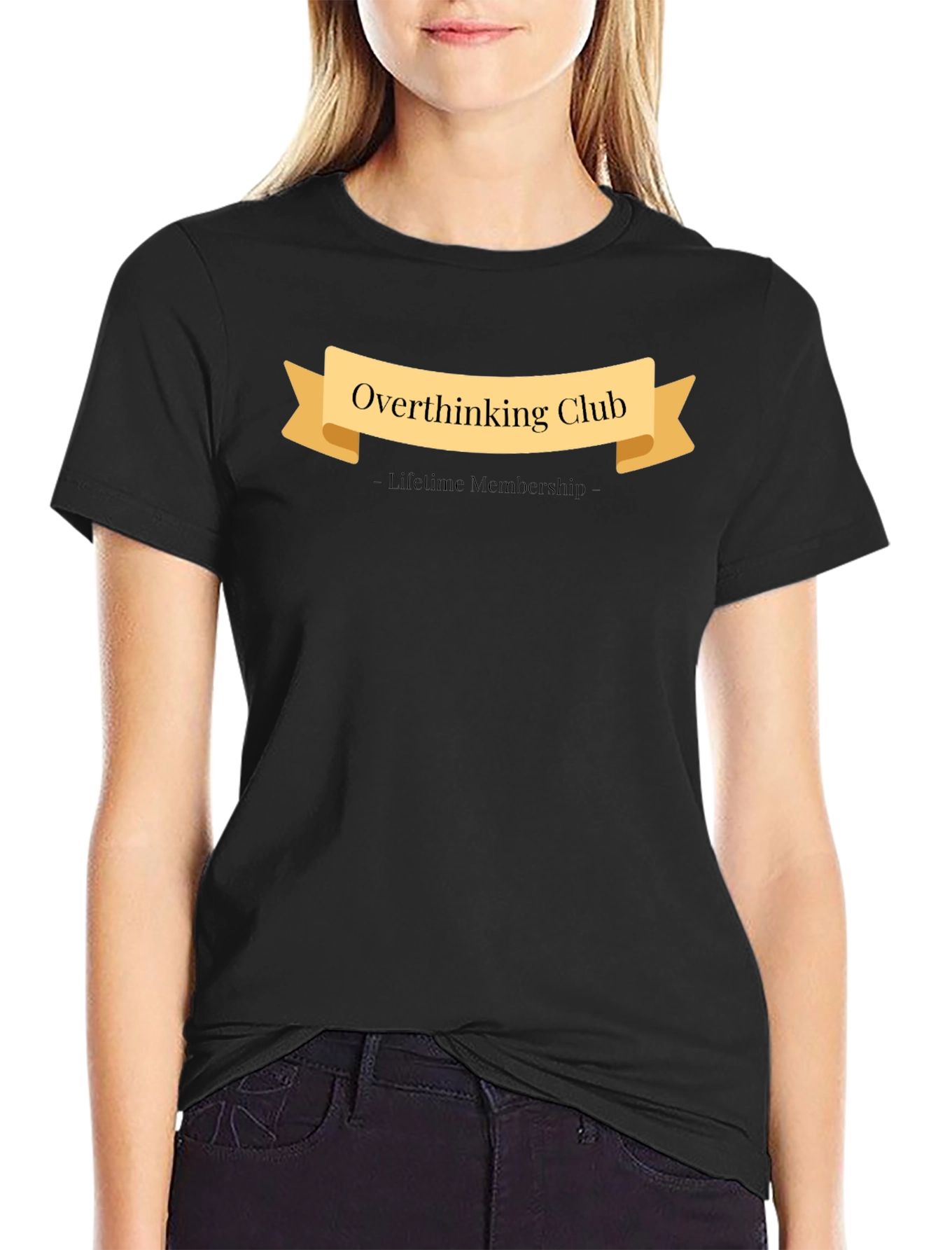 Overthinking Club Lifetime Membership T-Shirt