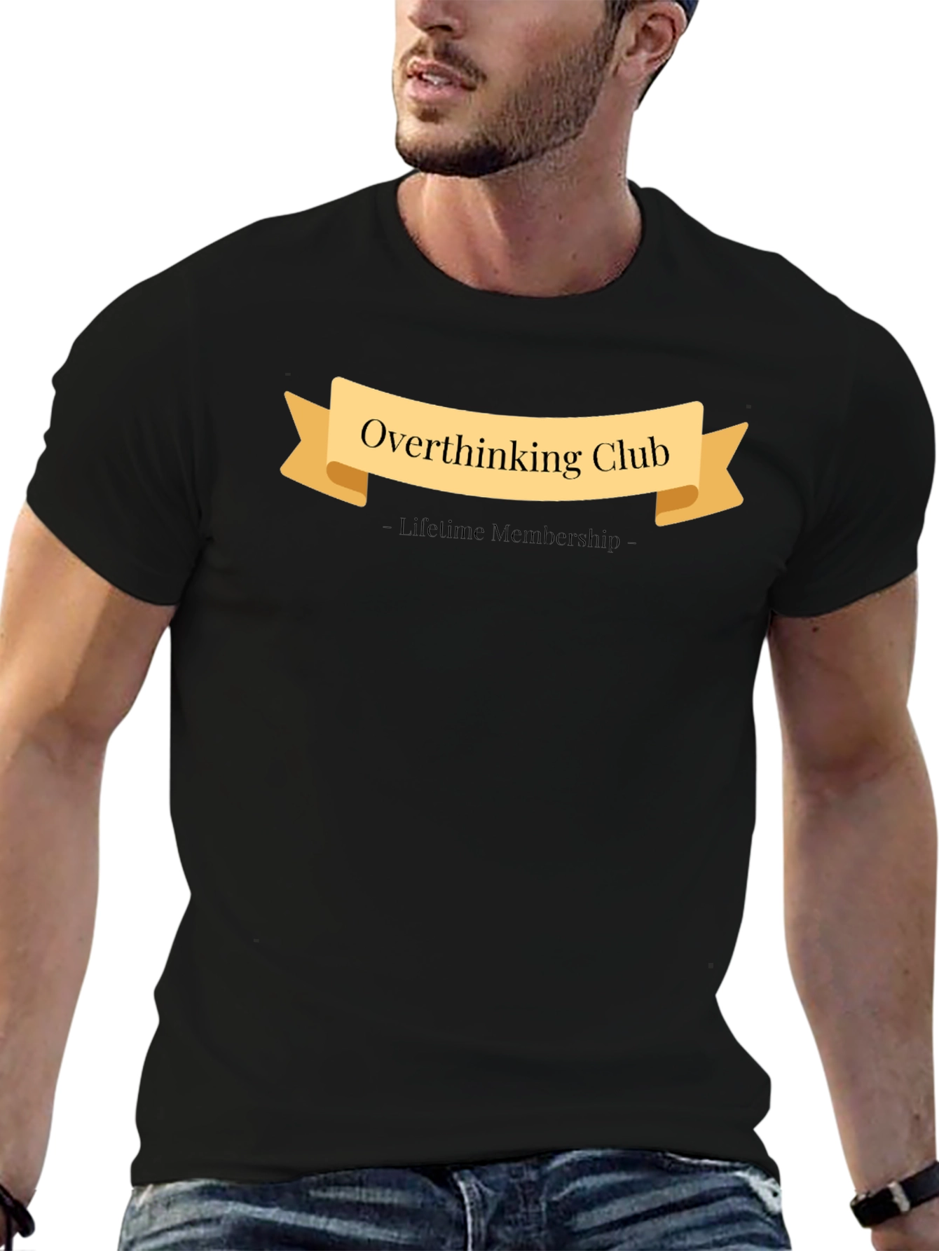 Overthinking Club Lifetime Membership T-Shirt