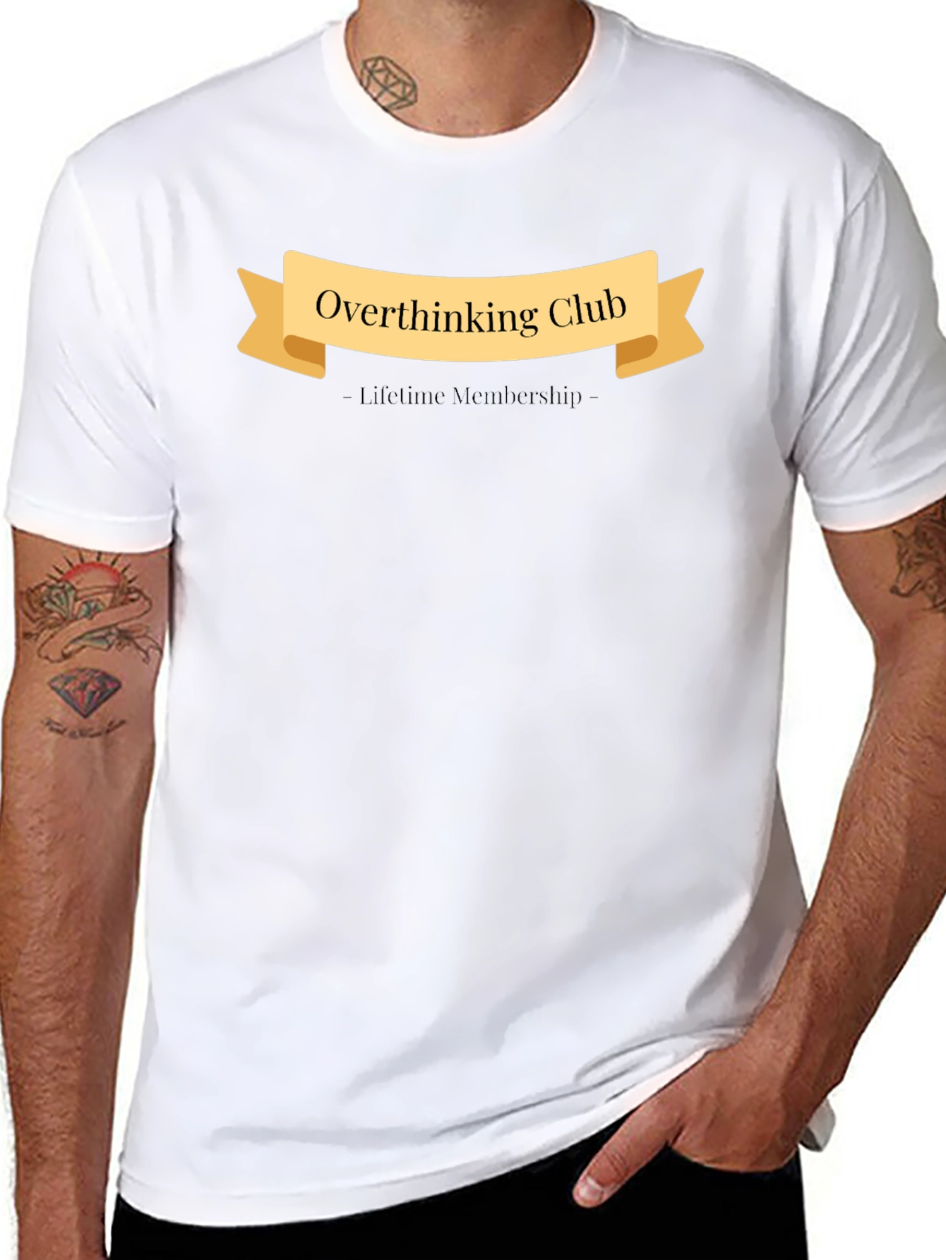Overthinking Club Lifetime Membership T-Shirt
