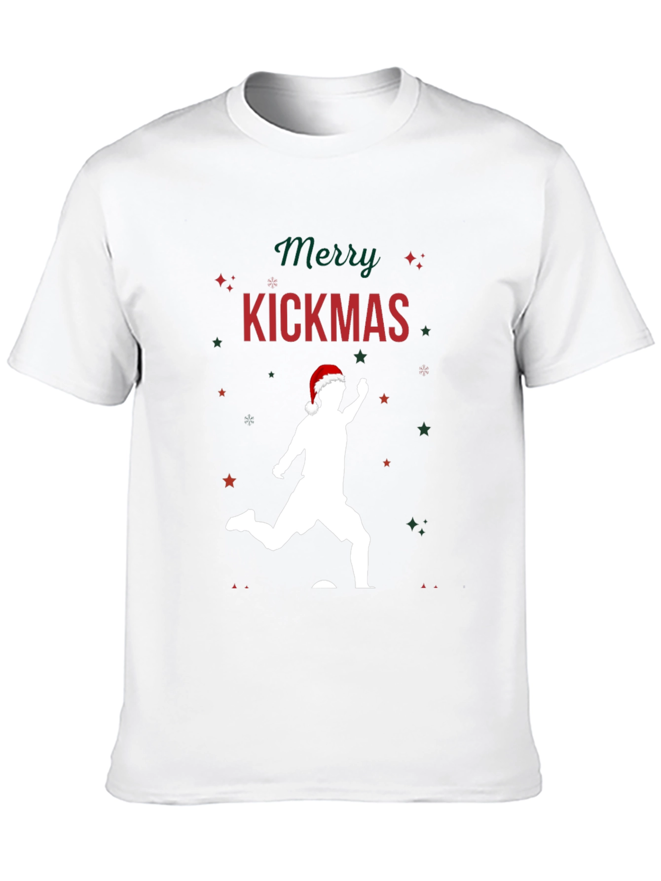 Merry Kickmas T-Shirt - Soccer Christmas Tee
