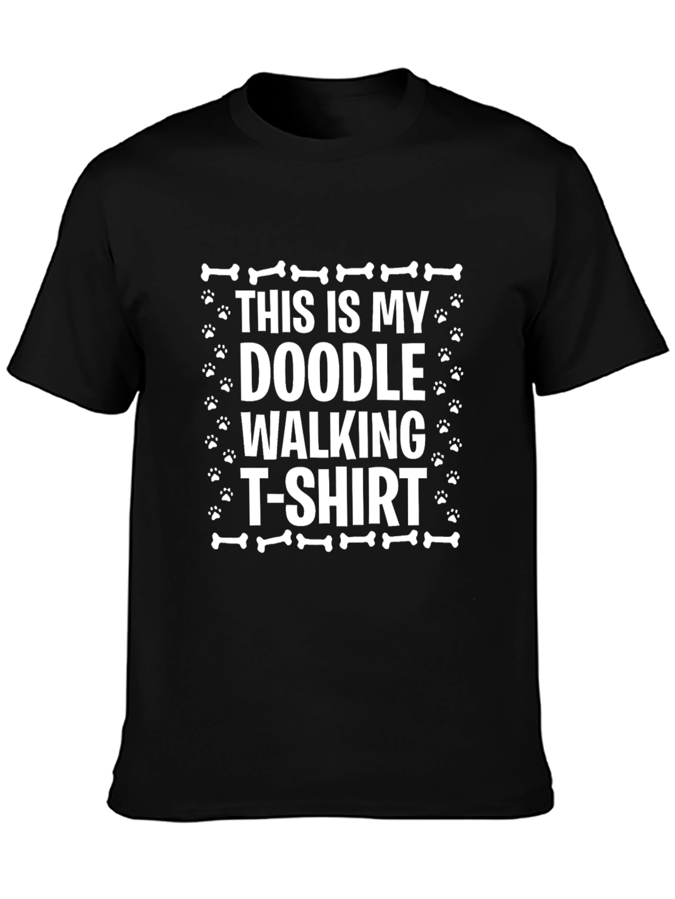 Doodle Walking T-Shirt - Dog Lover Apparel