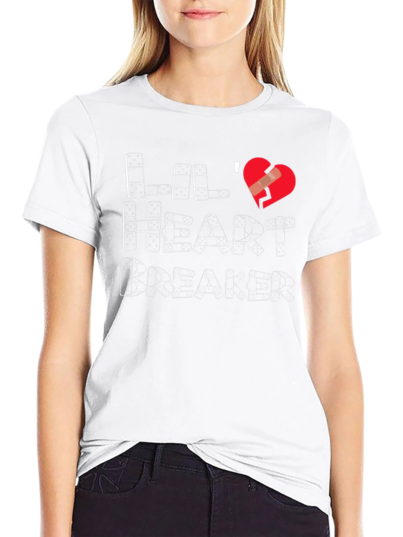Lil Heartbreaker Graphic T-Shirt - Trendy Casual Wear