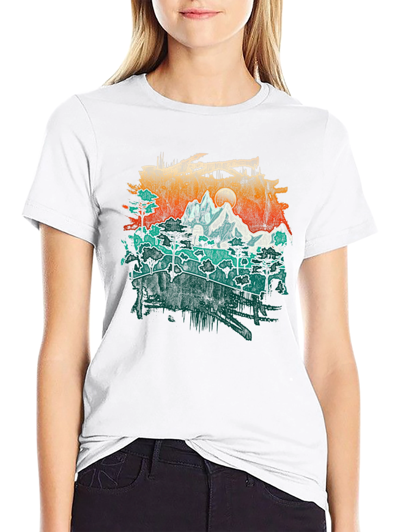 Mountain Adventure Graphic Tee - Nature Lovers Shirt