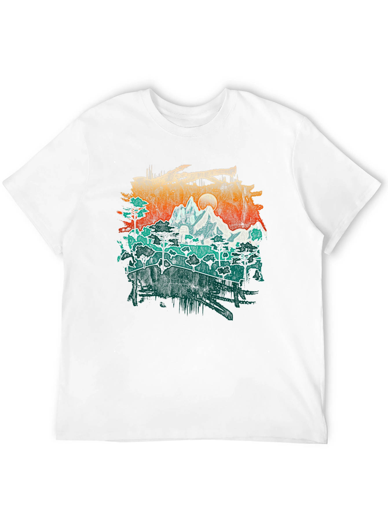 Mountain Adventure Graphic Tee - Nature Lovers Shirt