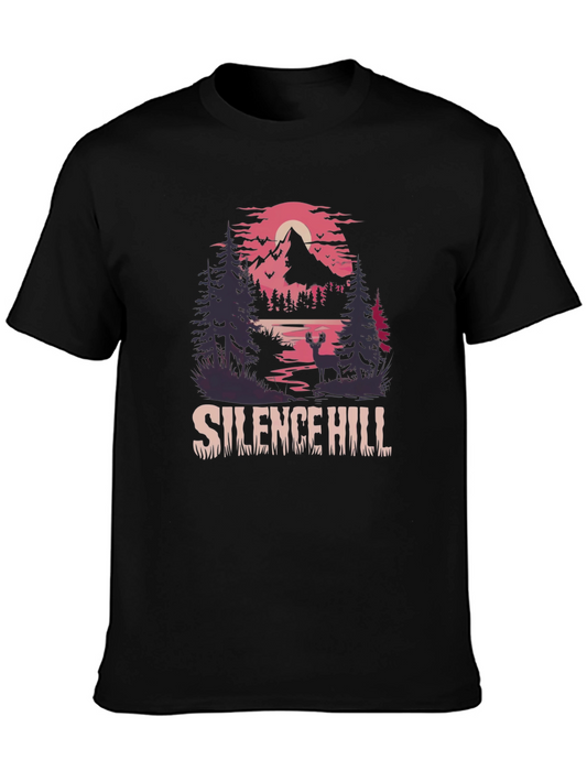 Silence Hill Graphic Tee - Retro Horror Style