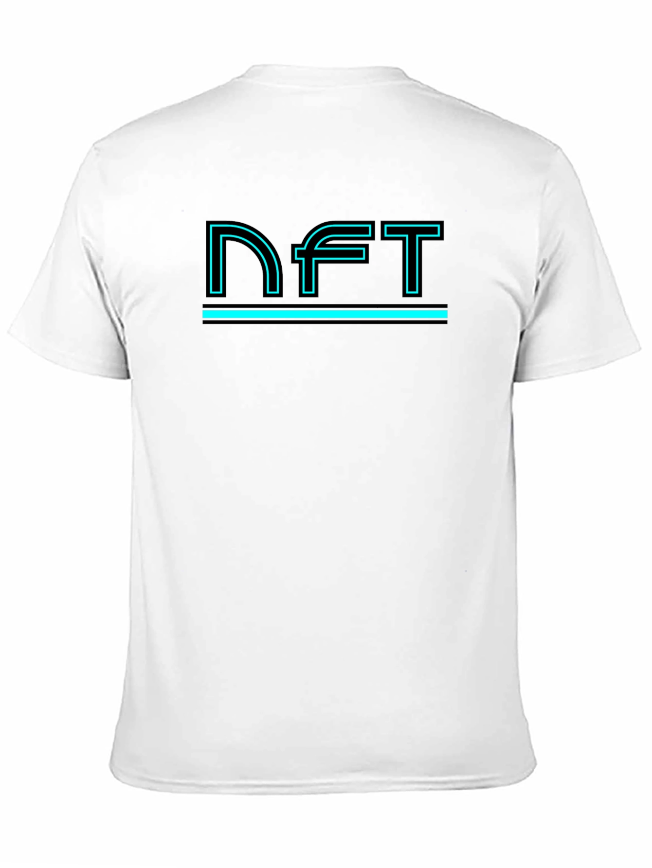 NFT Graphic Tee - Black Crew Neck T-Shirt