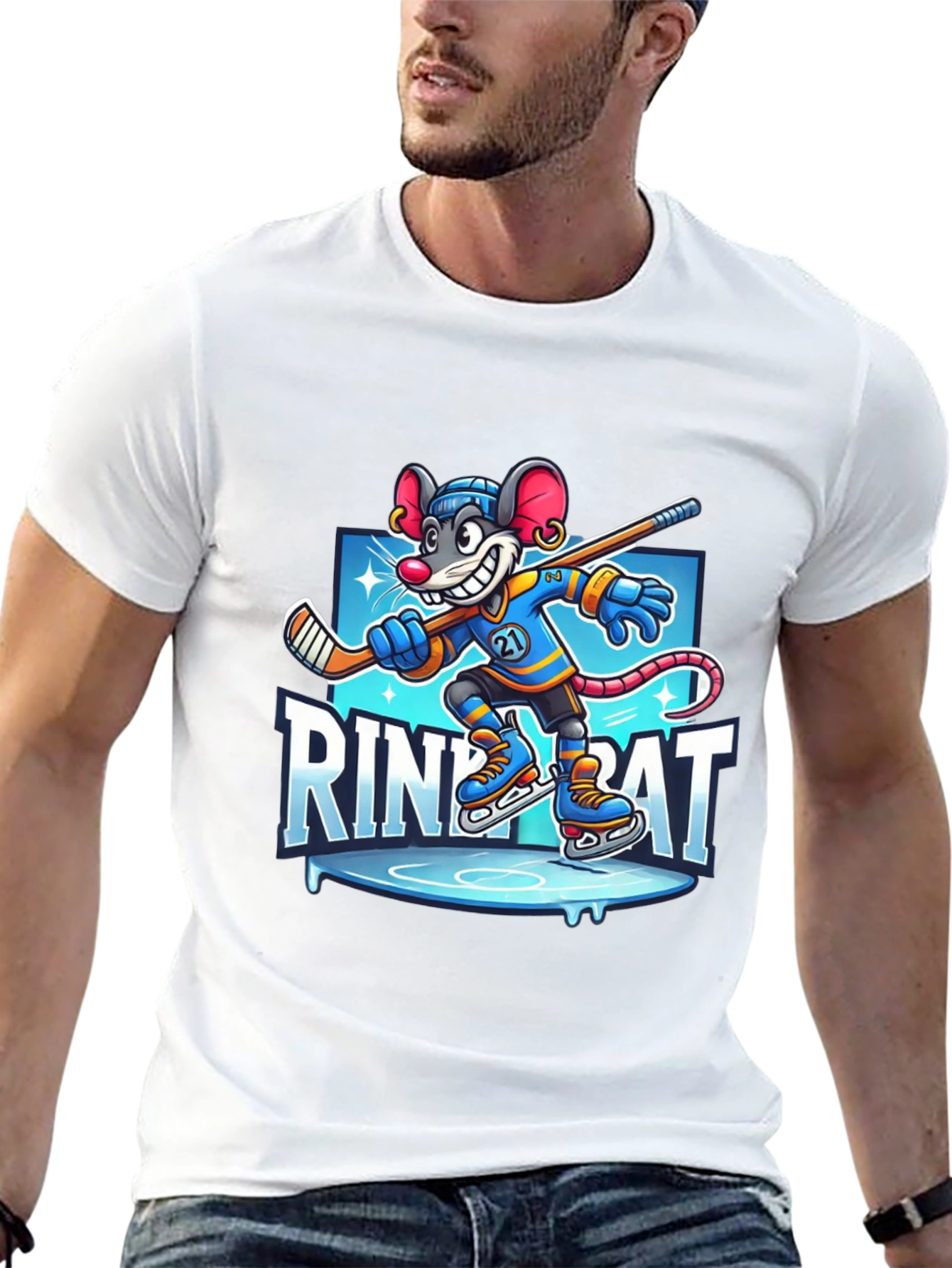 Rink Rat Hockey T-Shirt
