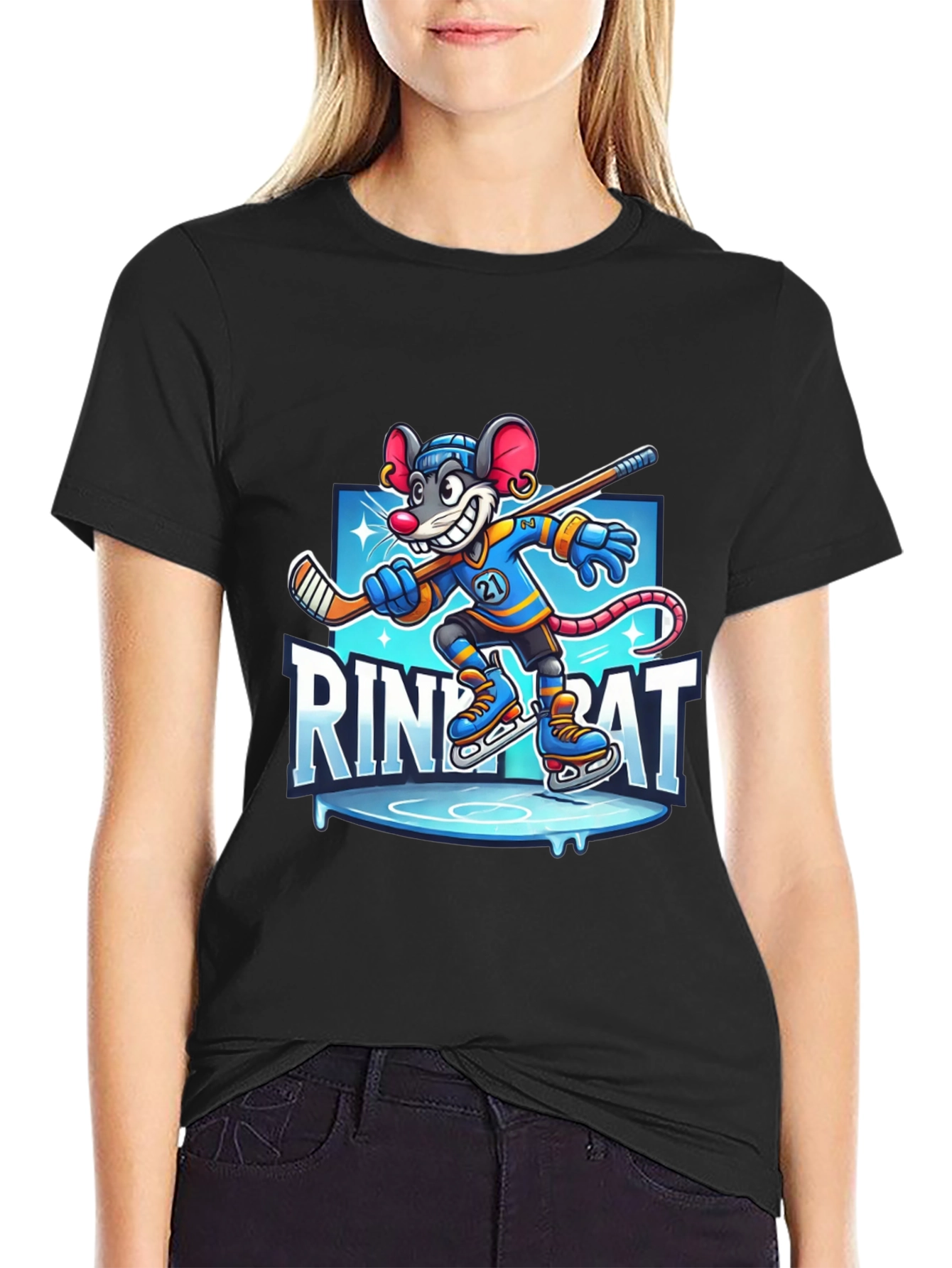 Rink Rat Hockey T-Shirt