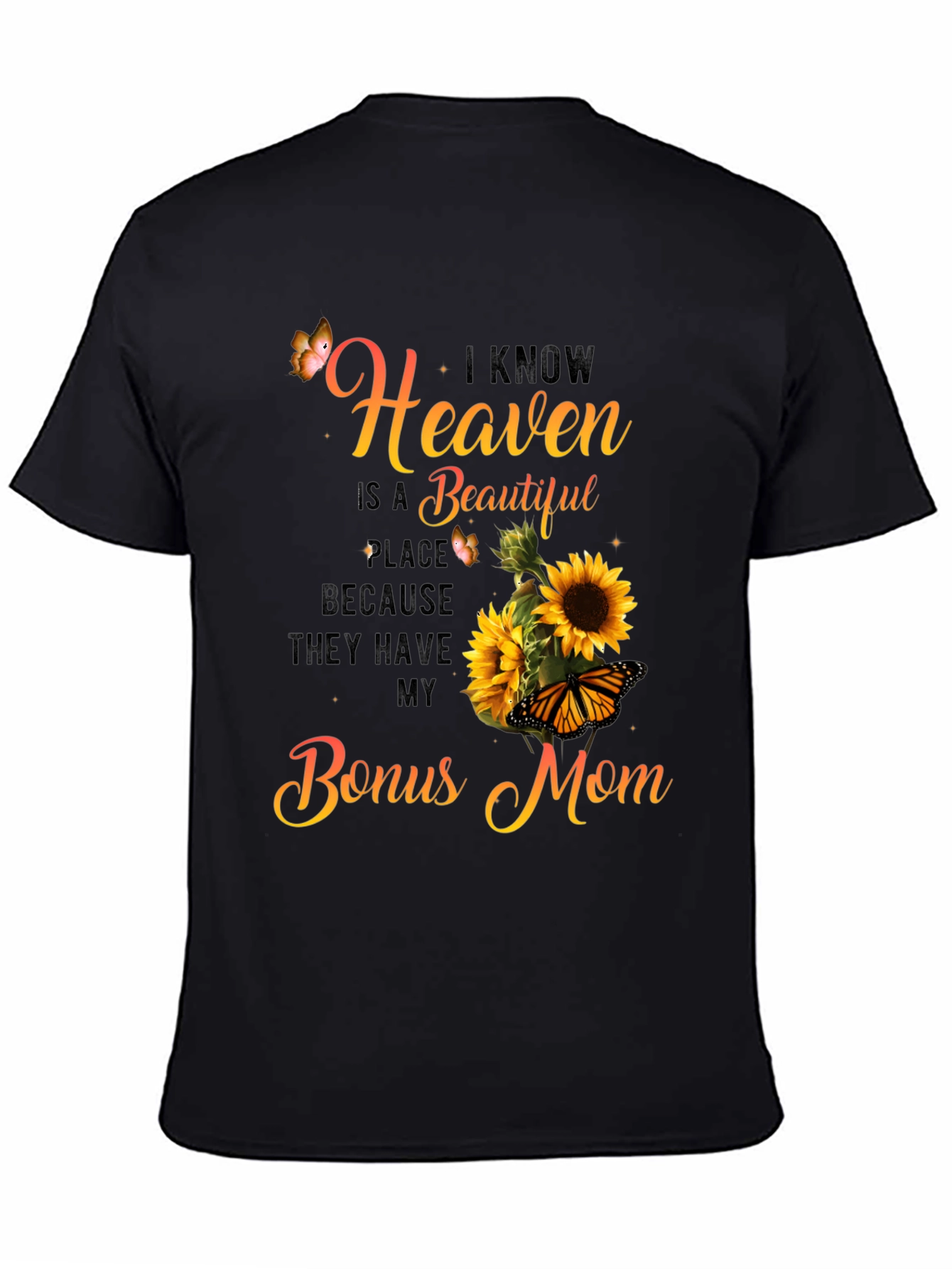 Bonus Mom Sunflower Graphic Tee