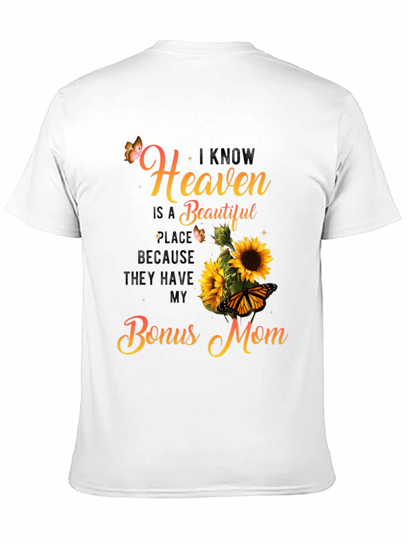 Bonus Mom Sunflower Graphic Tee