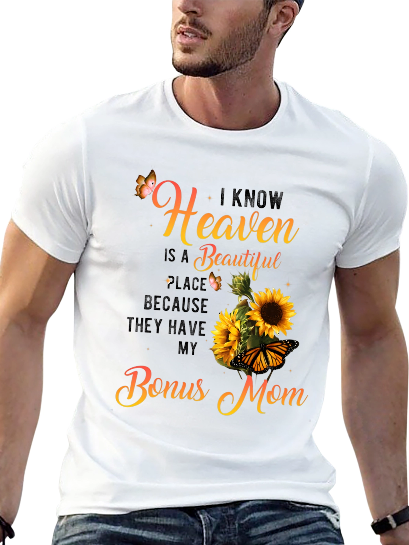 Bonus Mom Sunflower Graphic Tee