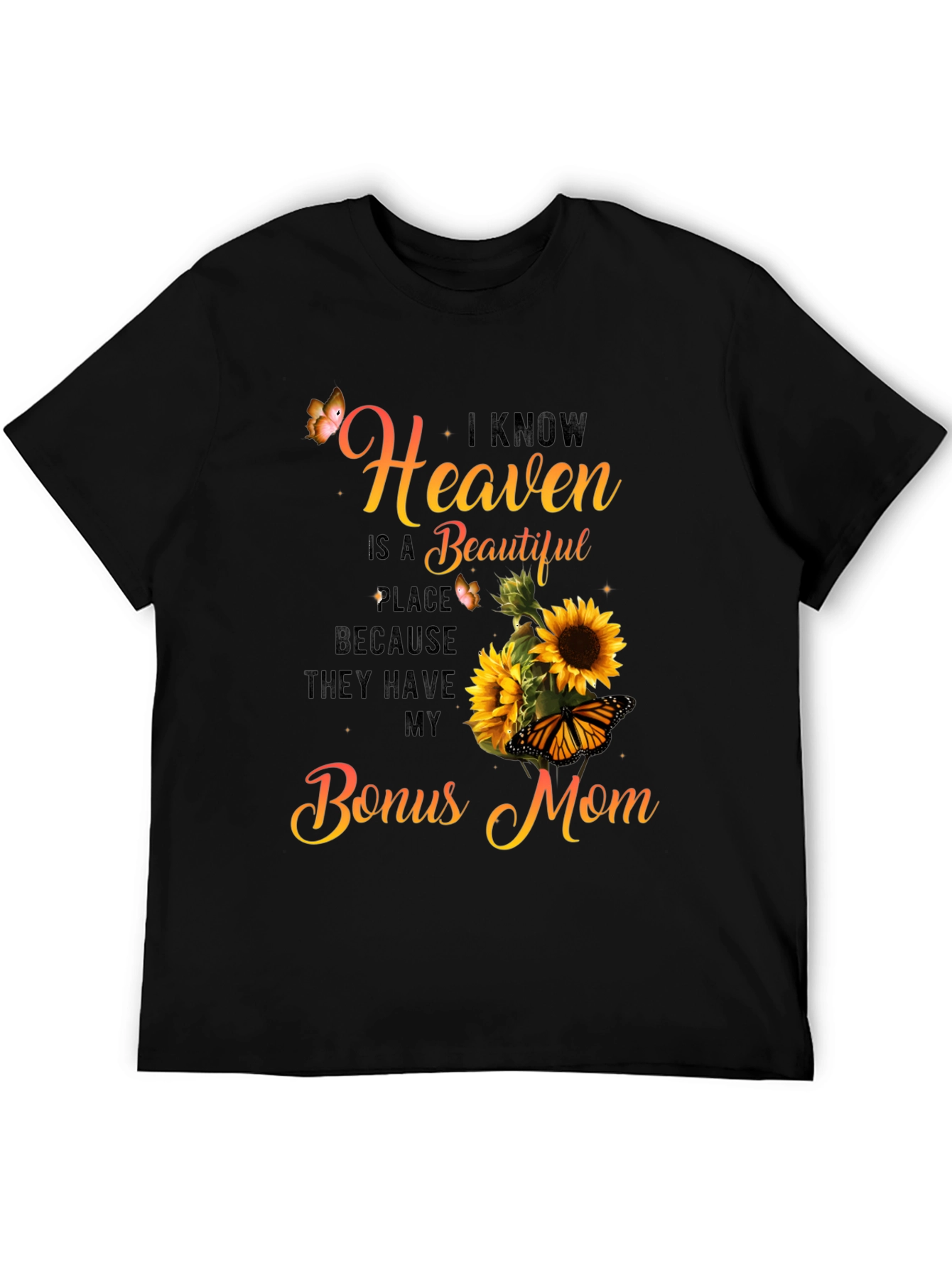 Bonus Mom Sunflower Graphic Tee