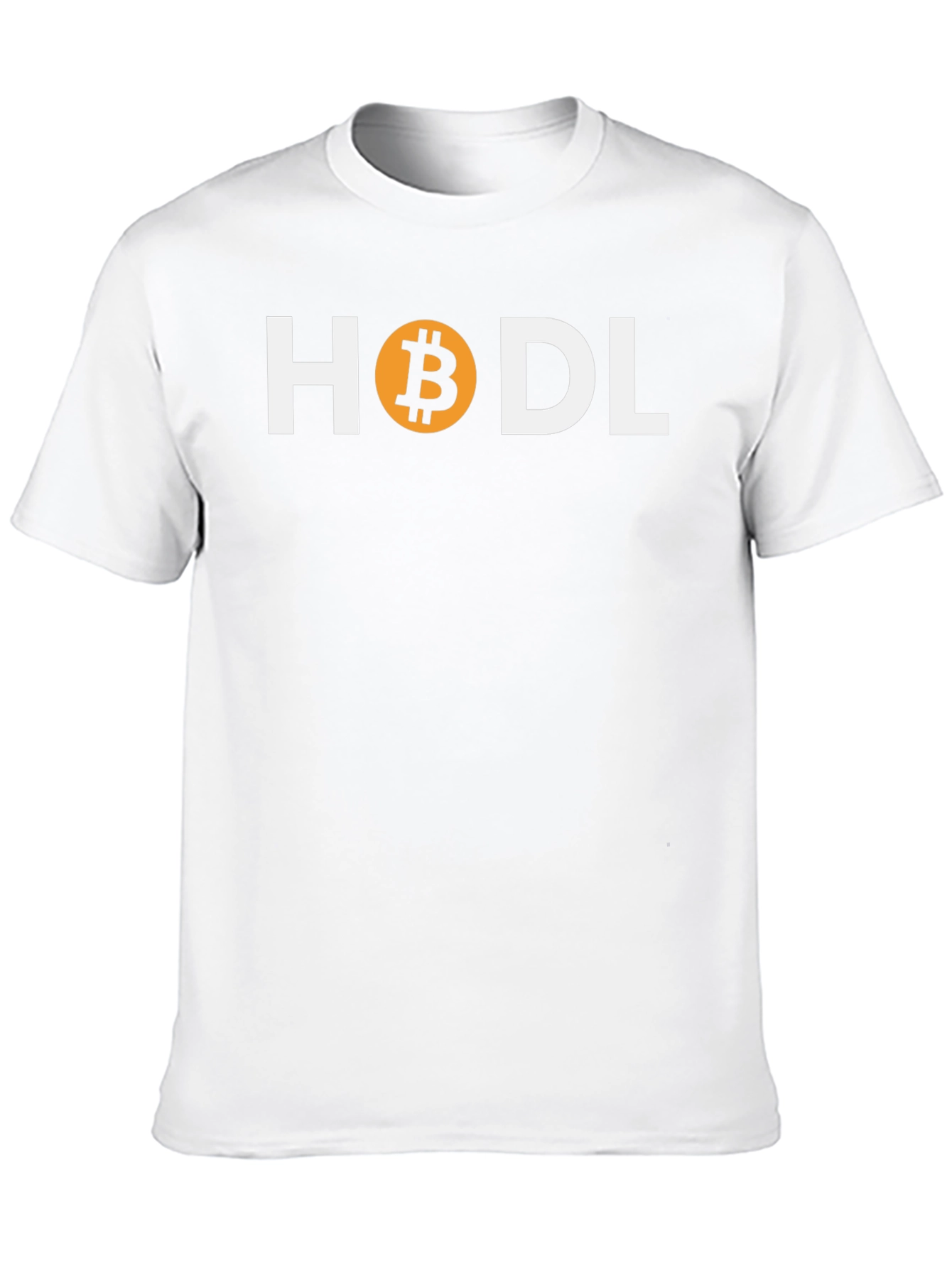 HODL Bitcoin Crypto T-Shirt - Black Cotton