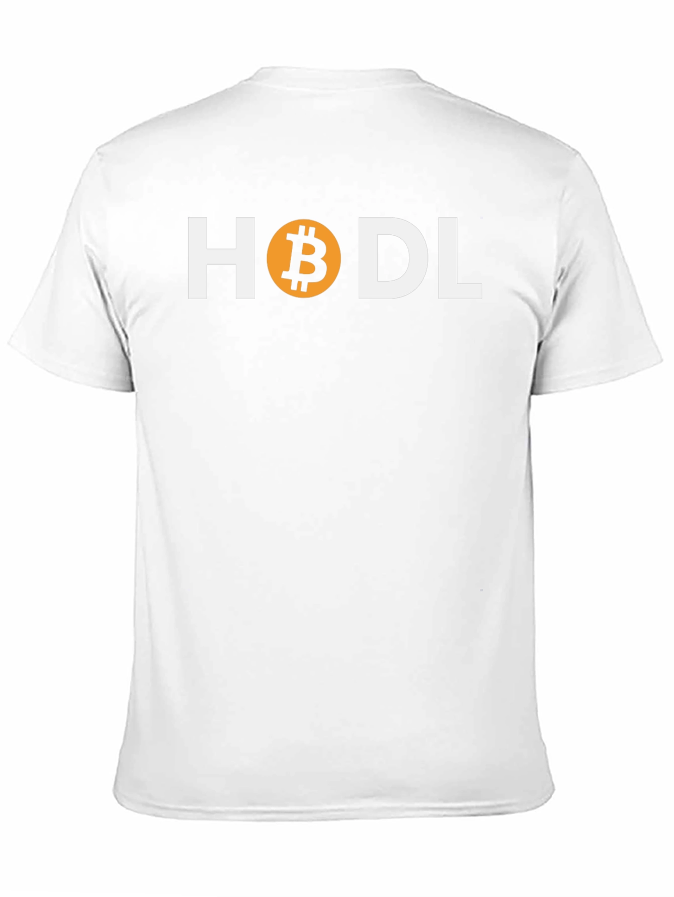 HODL Bitcoin Crypto T-Shirt - Black Cotton