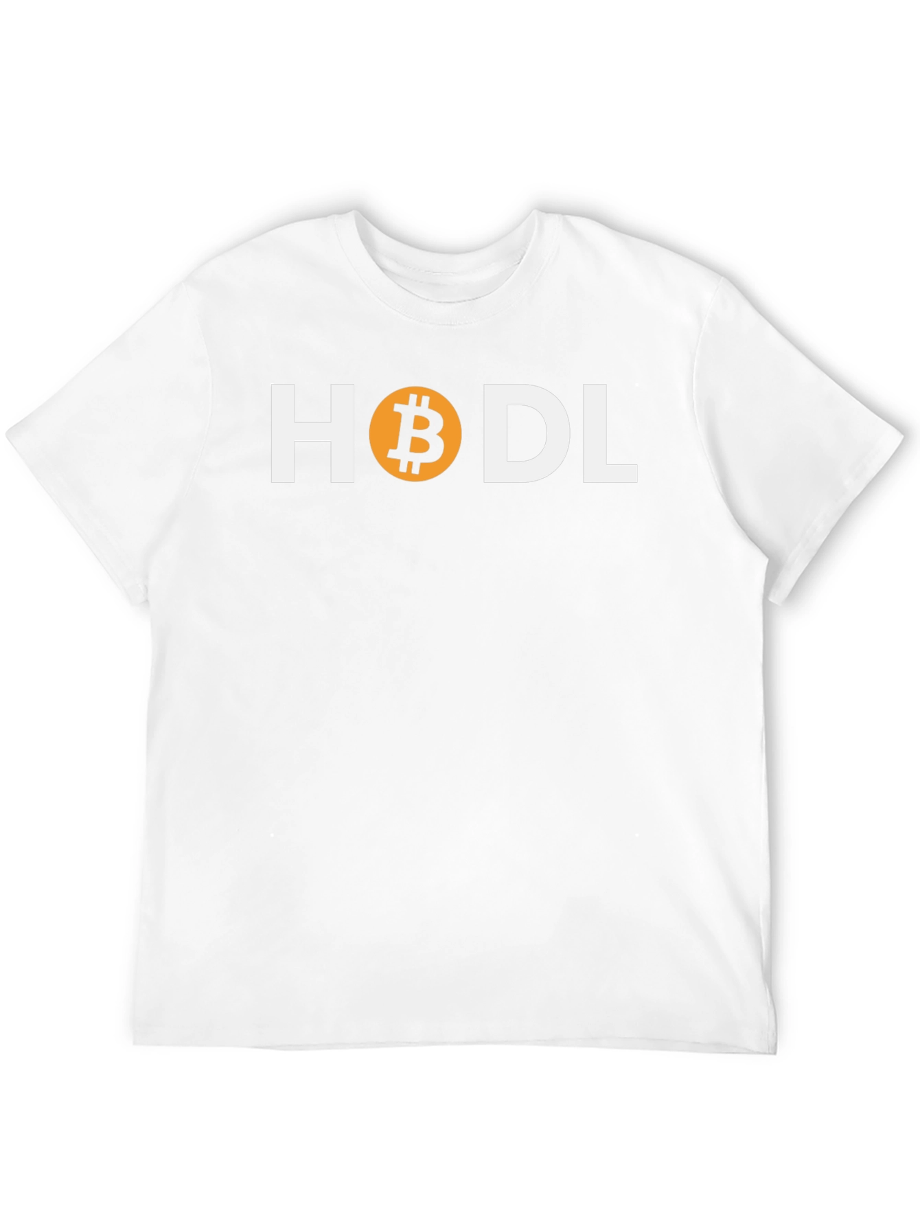 HODL Bitcoin Crypto T-Shirt - Black Cotton