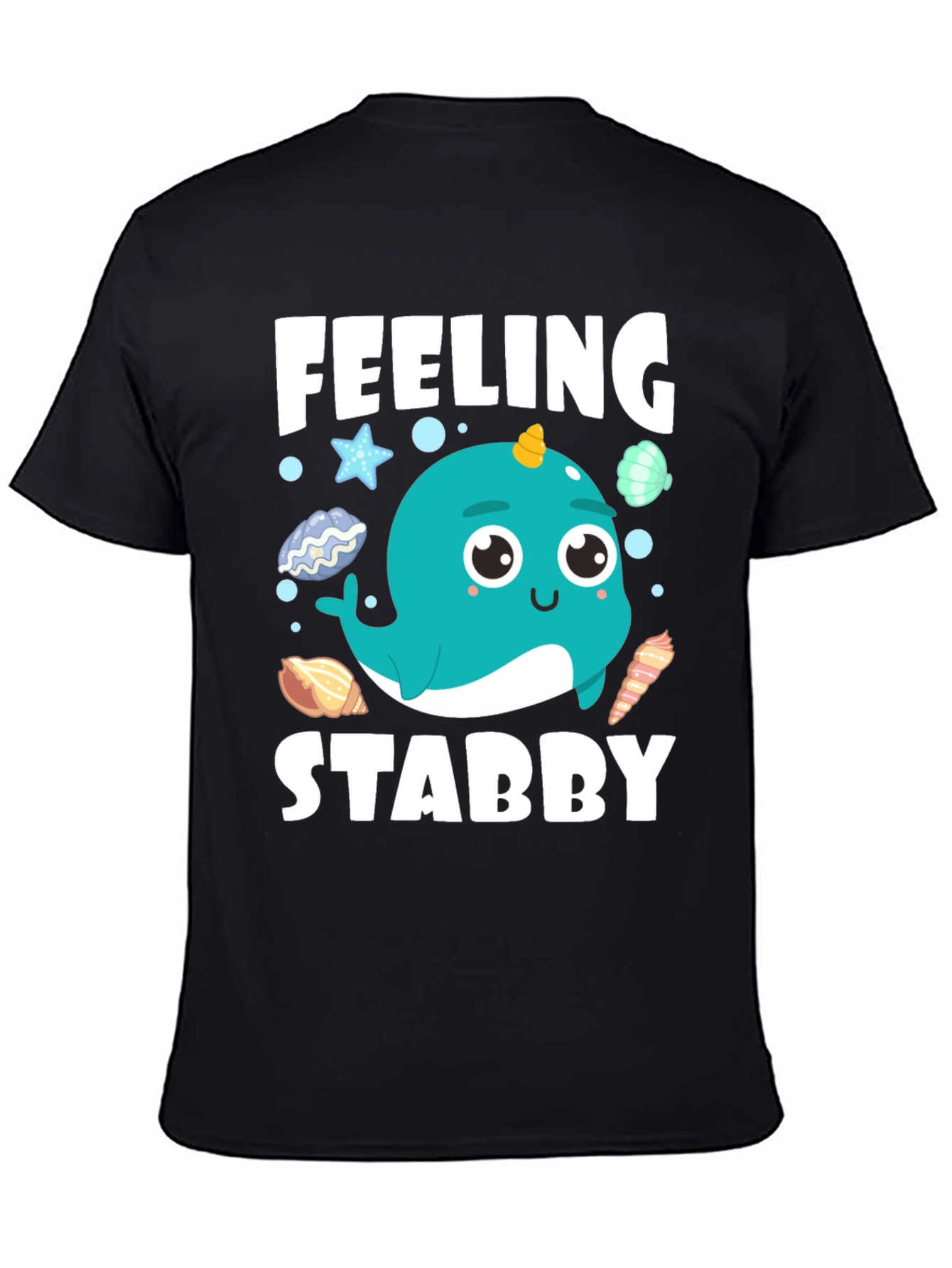 Feeling Stabby Narwhal T-Shirt