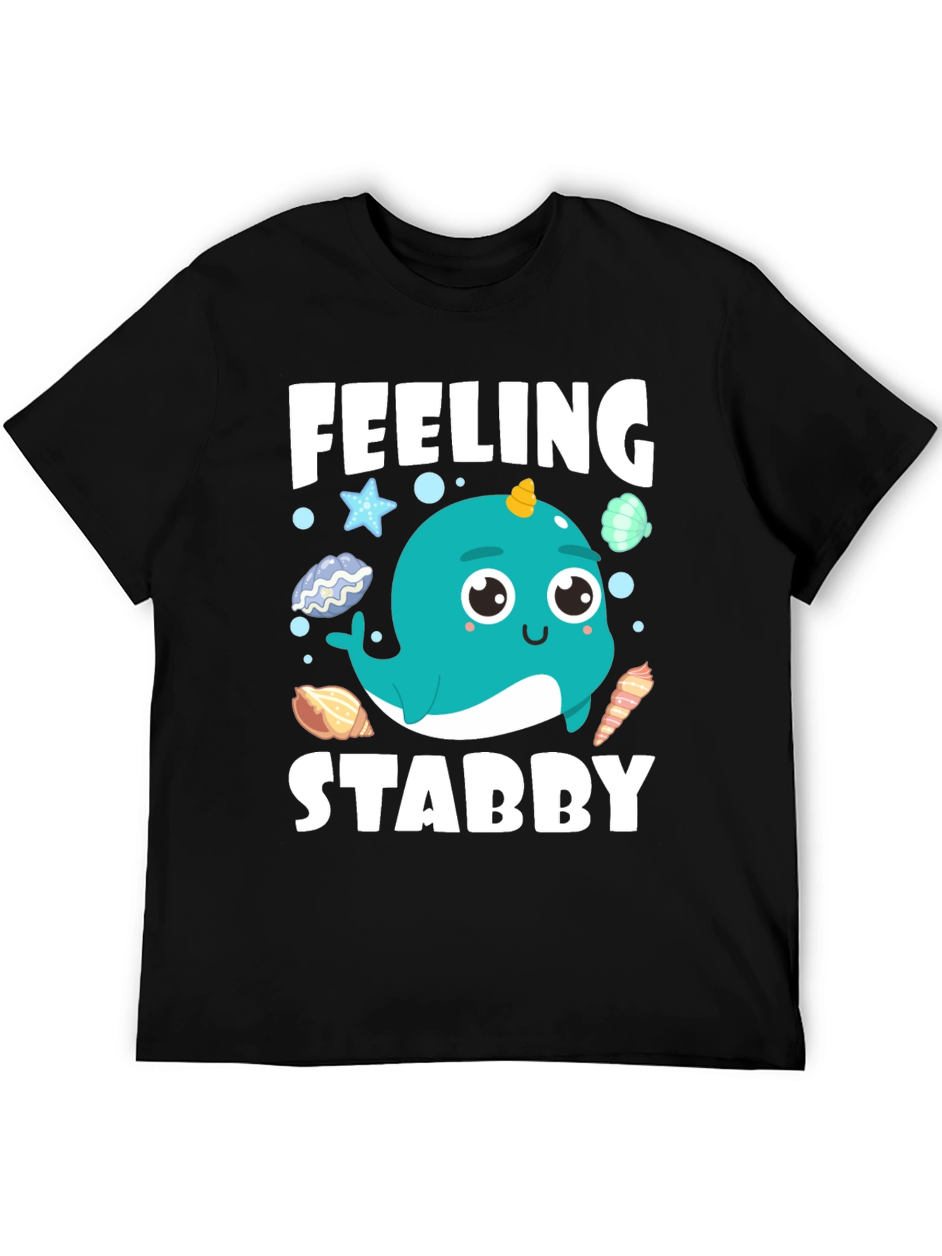 Feeling Stabby Narwhal T-Shirt