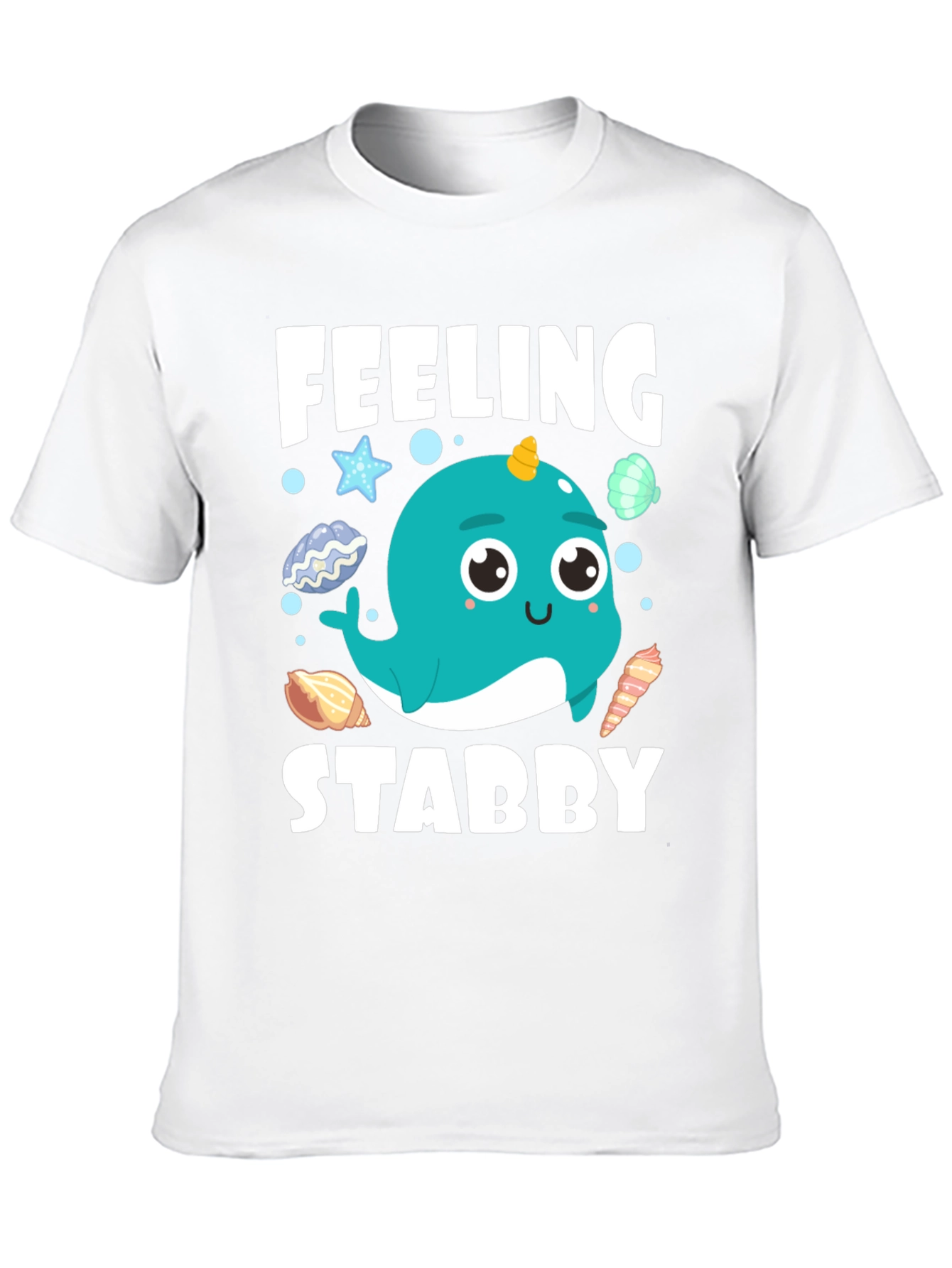 Feeling Stabby Narwhal T-Shirt