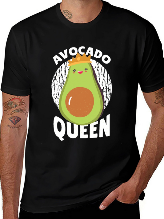 Avocado Queen Graphic Tee - Trendy & Fun!