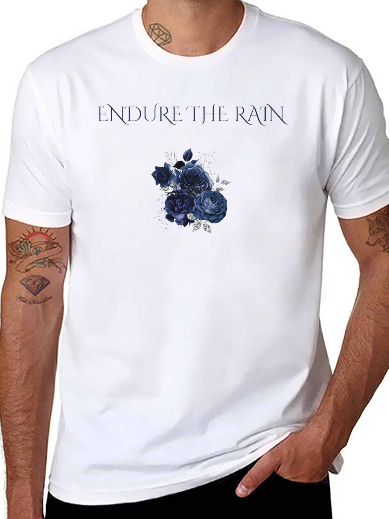 Endure The Rain Floral T-Shirt